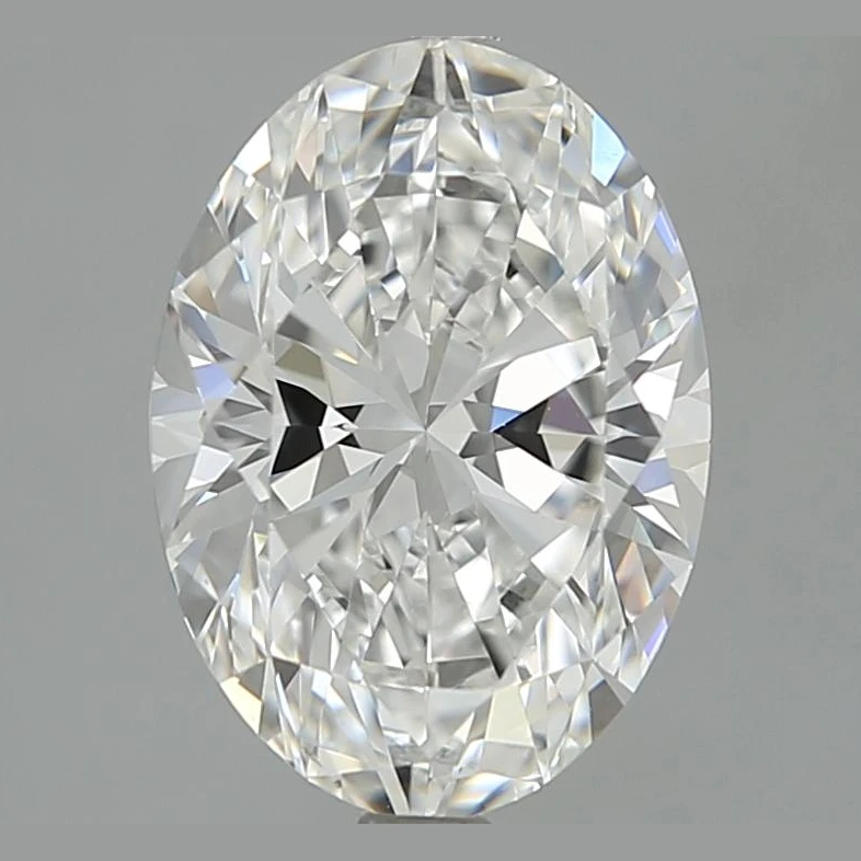 3.01 Ct Oval Earth-Grown Diamond
