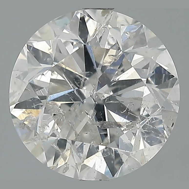 3.12 Ct Round Earth-Grown Diamond