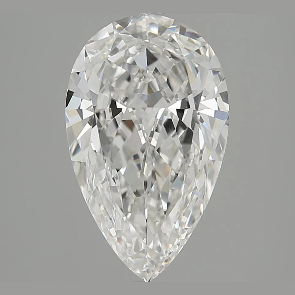 3.21 Ct Pear Earth-Grown Diamond
