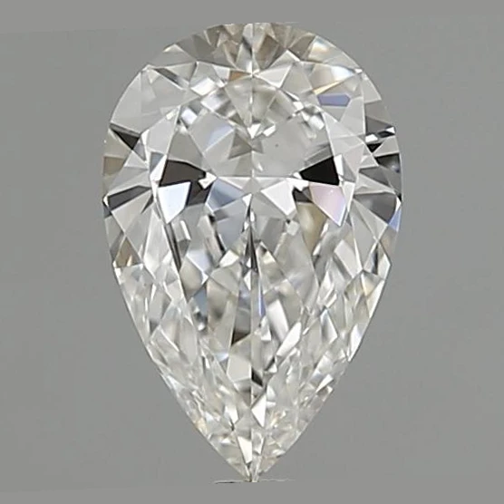 0.5 Ct Pear Earth-Grown Diamond