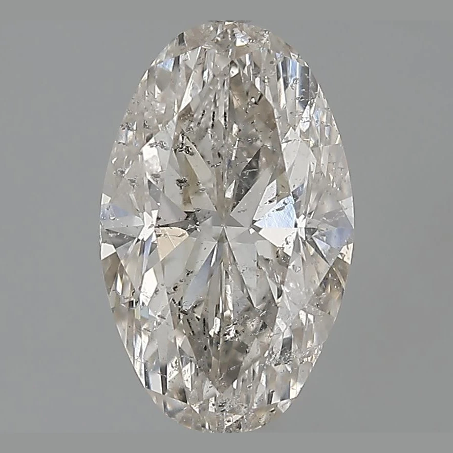 2.38 Ct Oval Earth-Grown Diamond