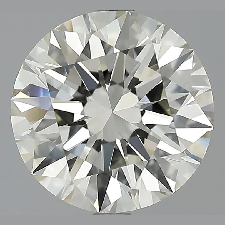 3.27 Ct Round Earth-Grown Diamond