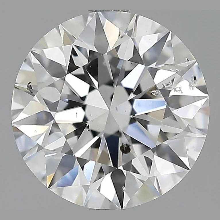 2.57 Ct Round Earth-Grown Diamond