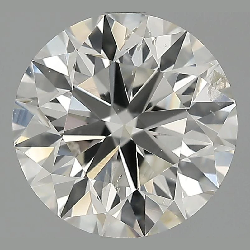 3.26 Ct Round Earth-Grown Diamond