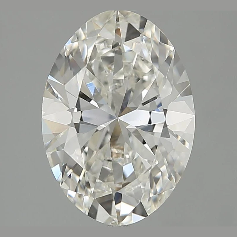 3.01 Ct Oval Earth-Grown Diamond