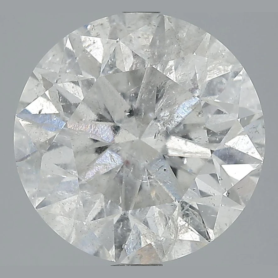 5.24 Ct Round Earth-Grown Diamond