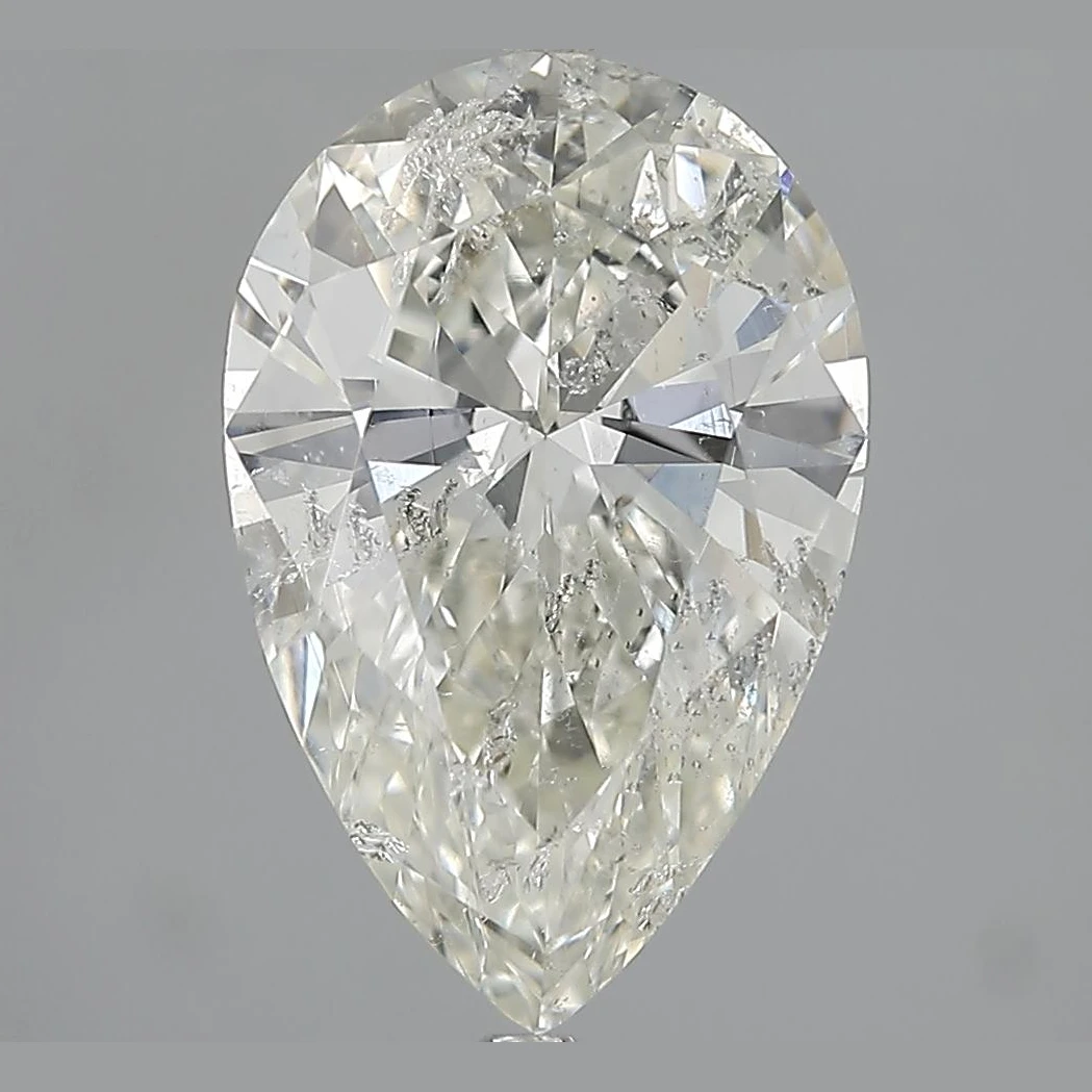 3.54 Ct Pear Earth-Grown Diamond