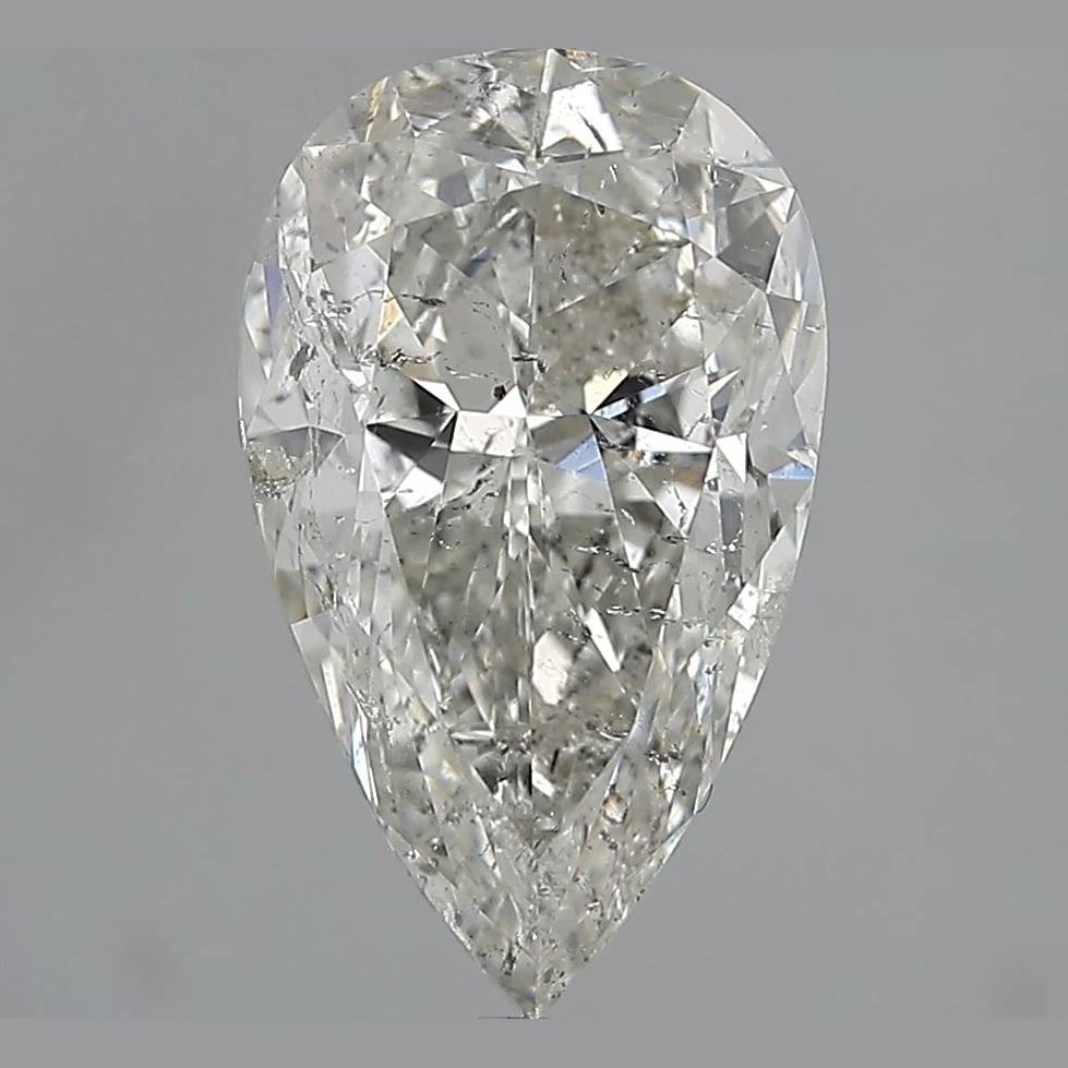 3.29 Ct Pear Earth-Grown Diamond
