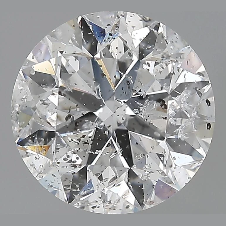 3.08 Ct Round Earth-Grown Diamond