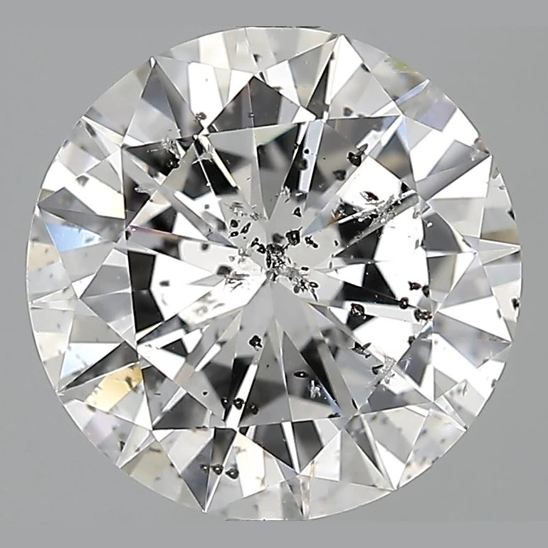 3.07 Ct Round Earth-Grown Diamond