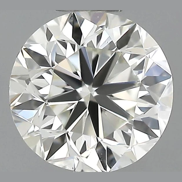 0.5 Ct Round Earth-Grown Diamond