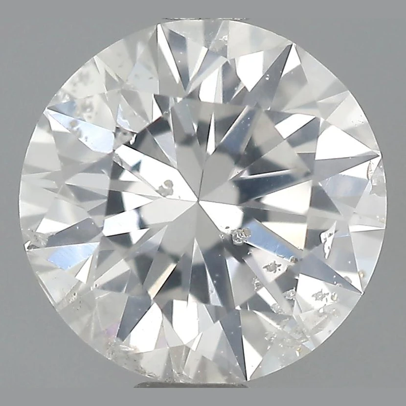 0.7 Ct Round Earth-Grown Diamond