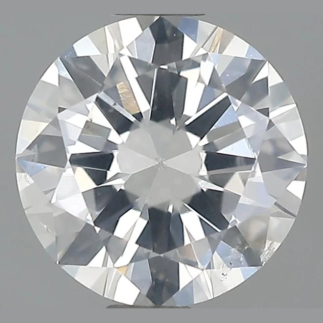 0.7 Ct Round Earth-Grown Diamond